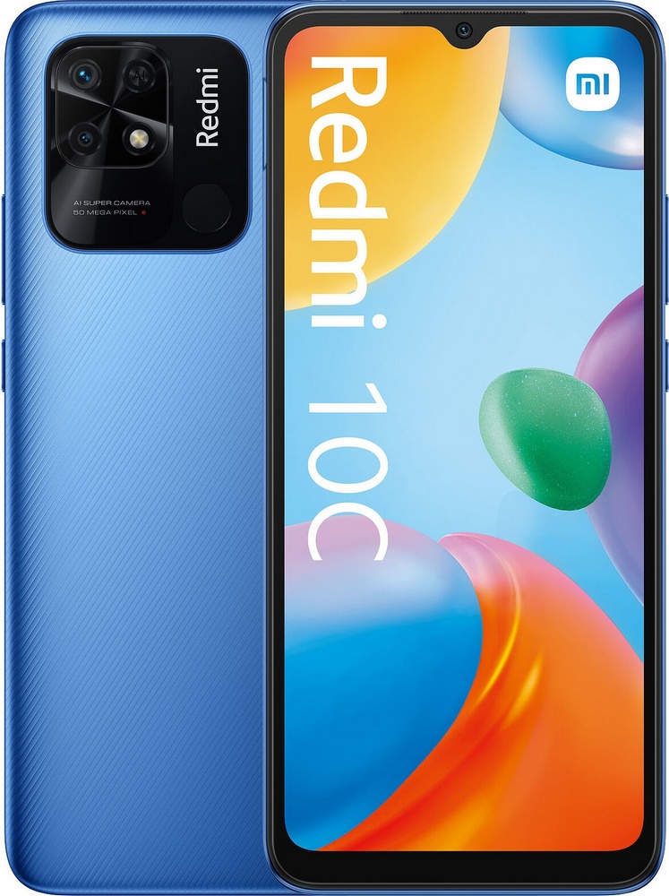 Refabrikovan Xiaomi Redmi 10C 4/64GB Ocean Blue DS 4G Grade-D