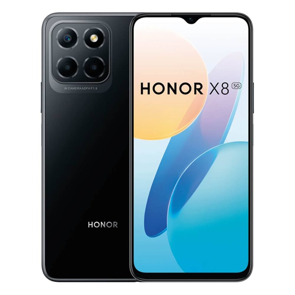 Refurbished mobile phone Honor X8 6/128GB Midnight Black DS 4G Grade-D