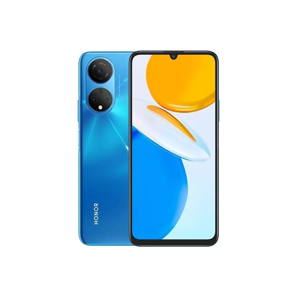 Refurbished mobile phone Honor X7 4/128GB Ocean Blue DS 4G Grade-D