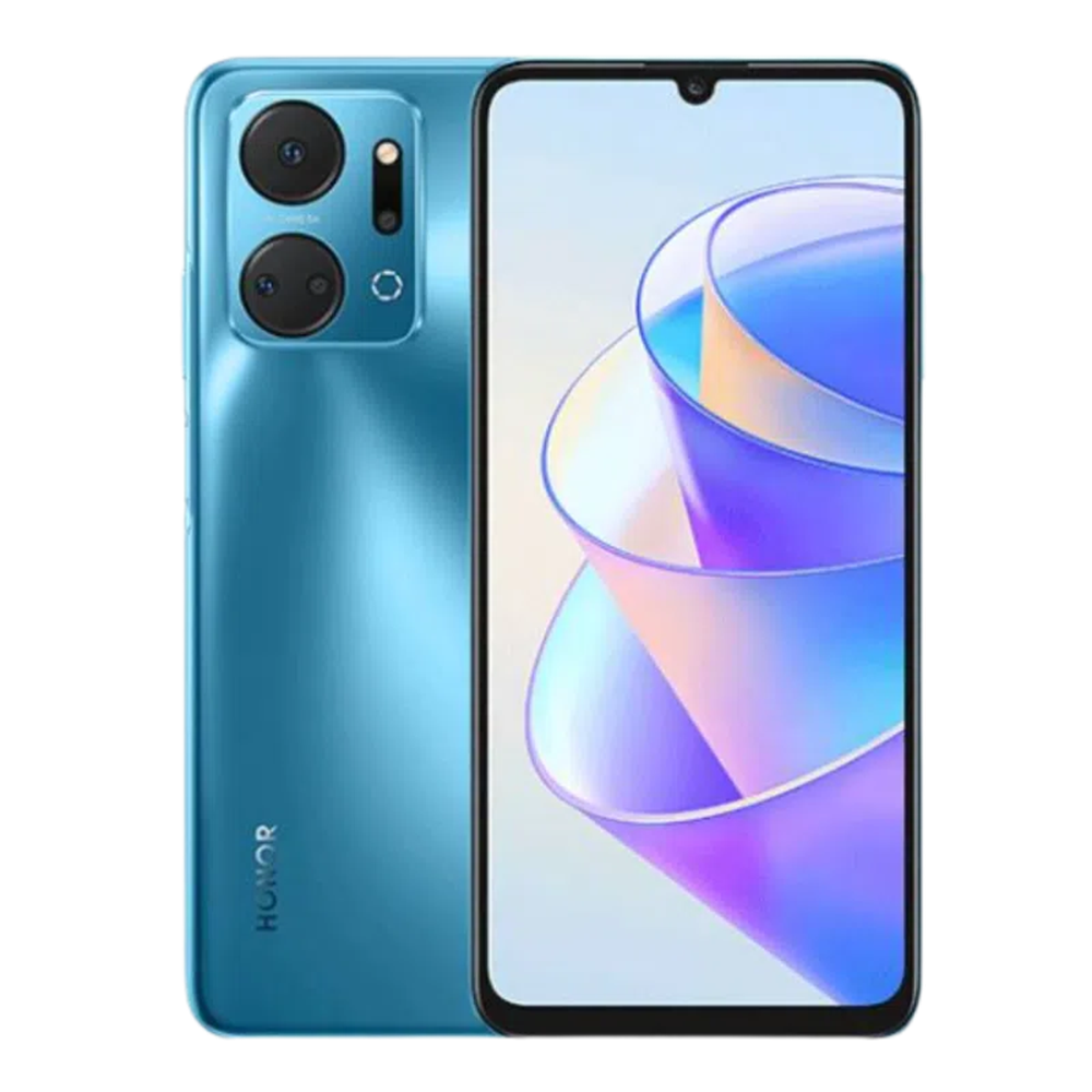 Refurbished mobile phone Honor x7a 4/128GB Ocean Blue DS 4G Grade-B