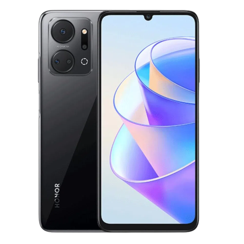 Refurbished mobile phone Honor x7a 4/128GB Midnight Black DS 4G Grade-B