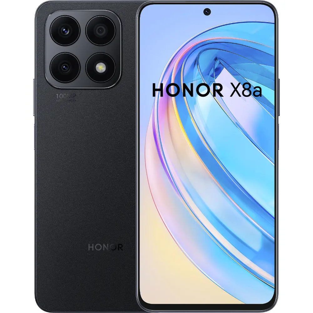 Refurbished mobile phone Honor X8a 6/128 Midnight Black DS 4G Grade-C