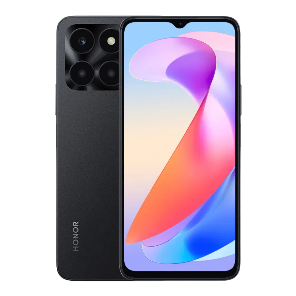 Refurbished mobile phone Honor x6a 4/128GB Midnight Black DS 4G Grade-C