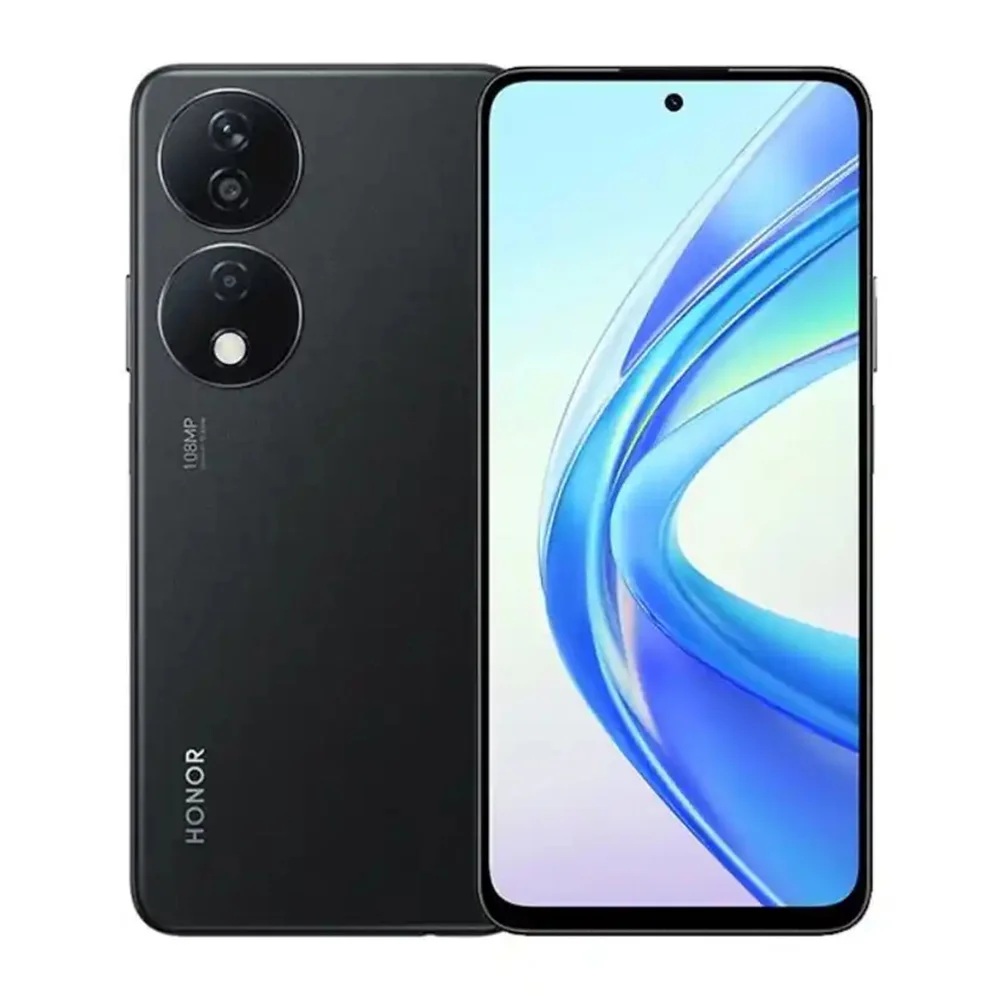 Refurbished mobile phone Honor x7b 6/128GB Midnight Black DS 4G Grade-A