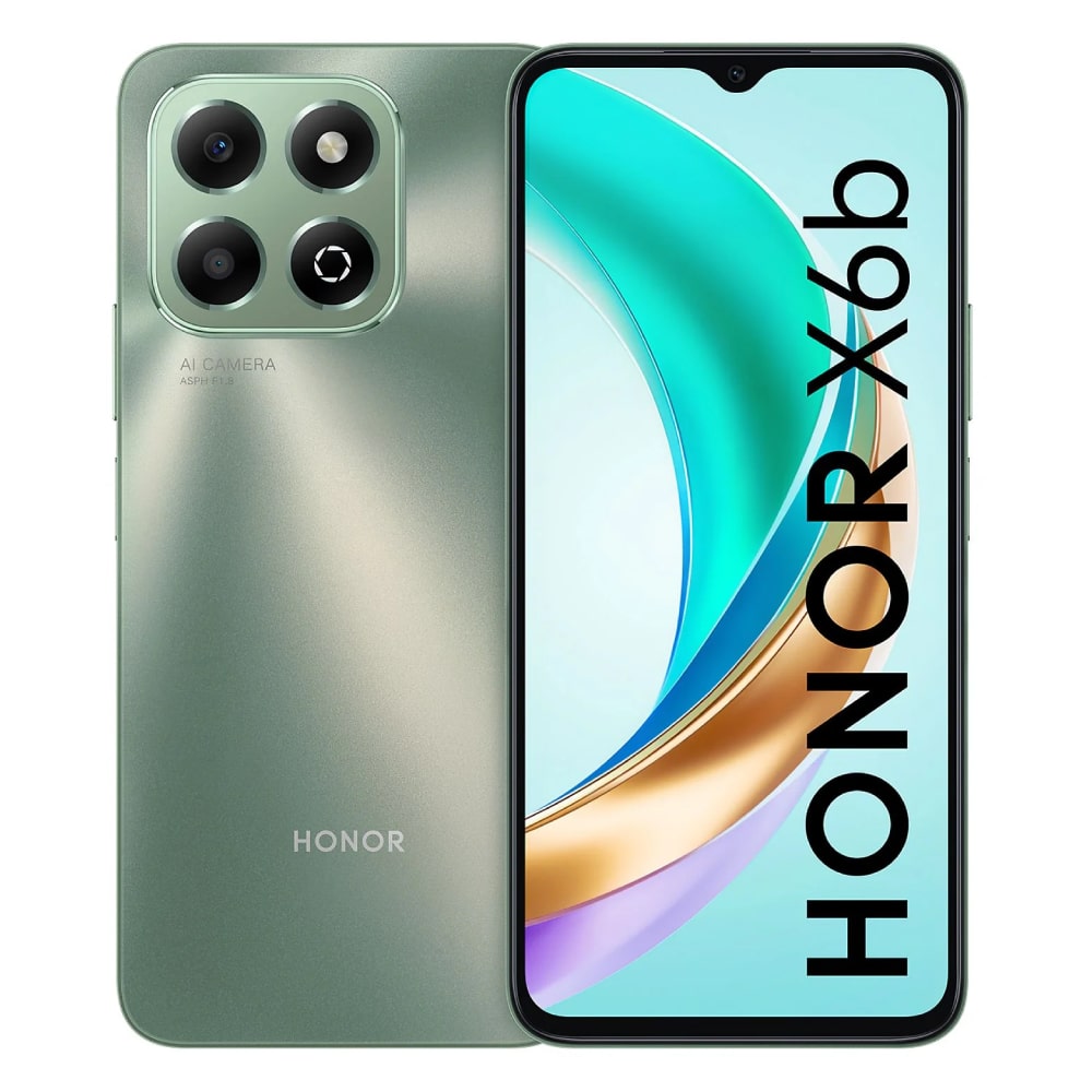 Refurbished mobile phone Honor X6b 4/128GB Green DS 4G Grade-D