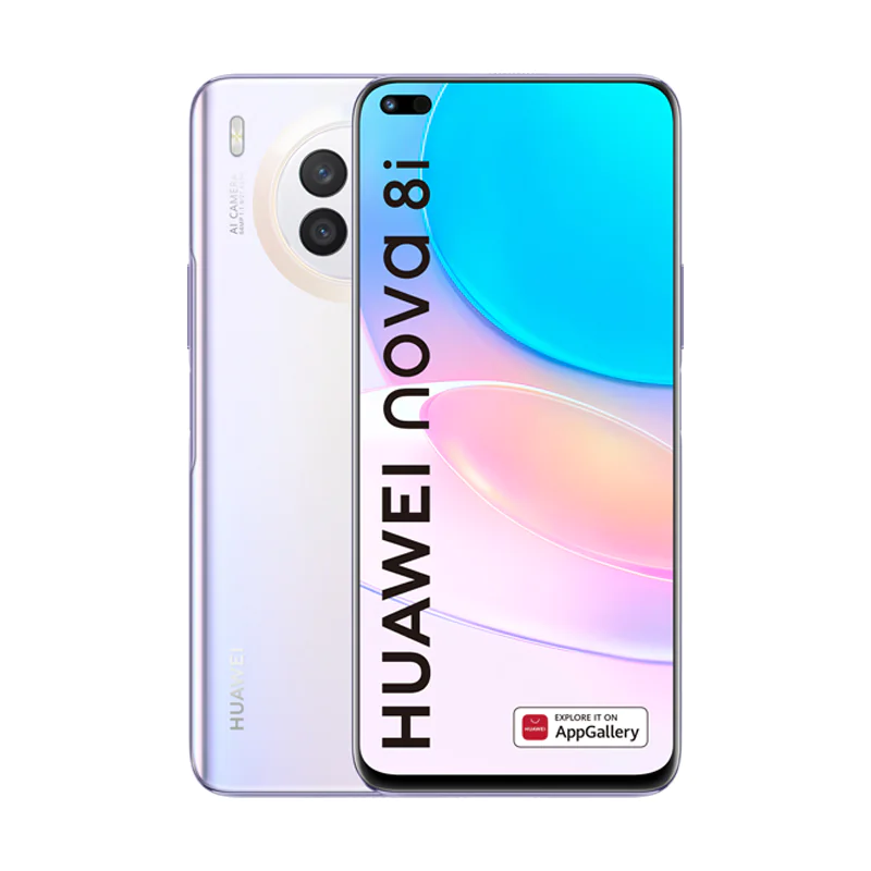 Refurbished mobile phone Nova 8i 6/128GB Moonlight Silver DS 4G Grade-C