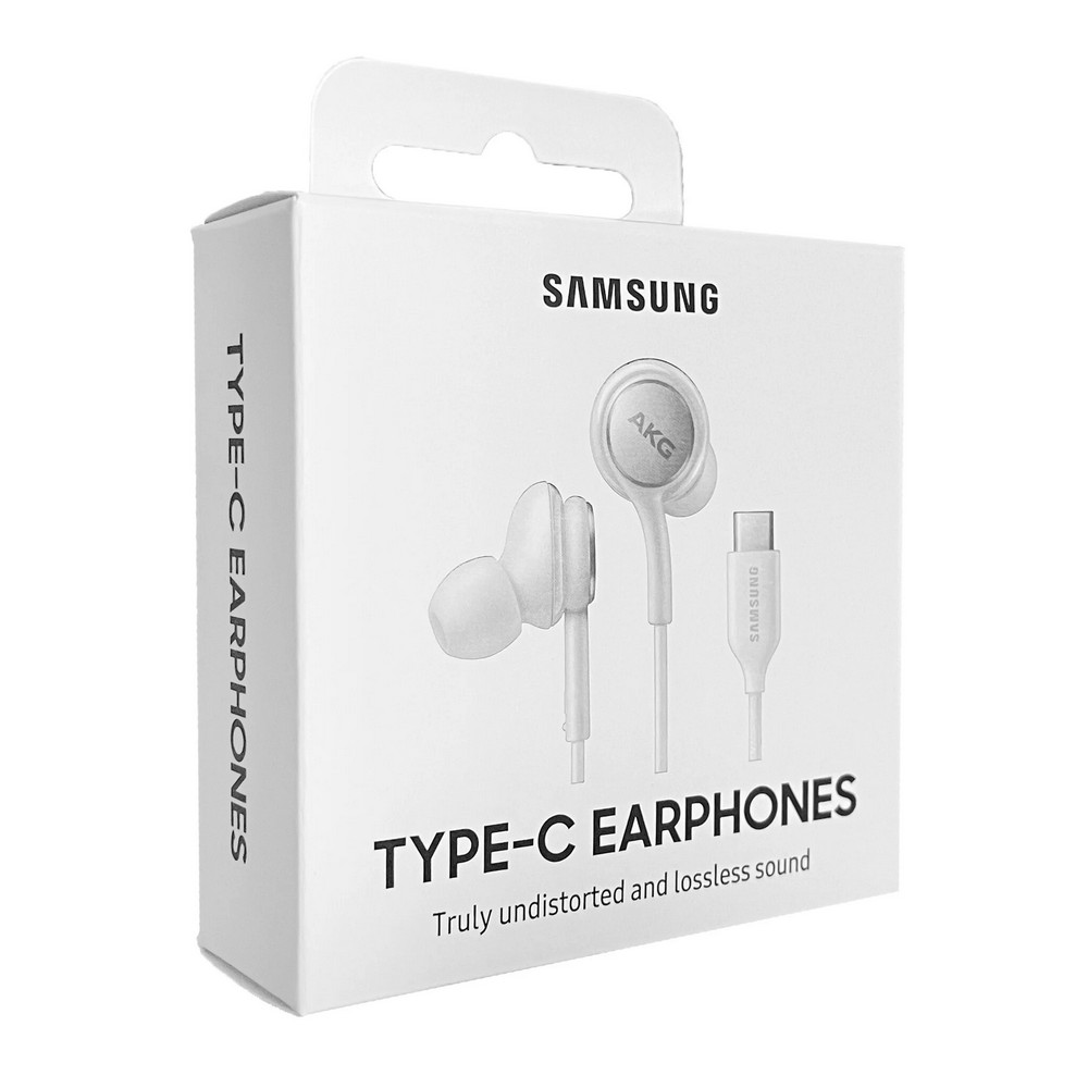 Samsung slusalice bubice AKG EO-IC100, USB-C bele