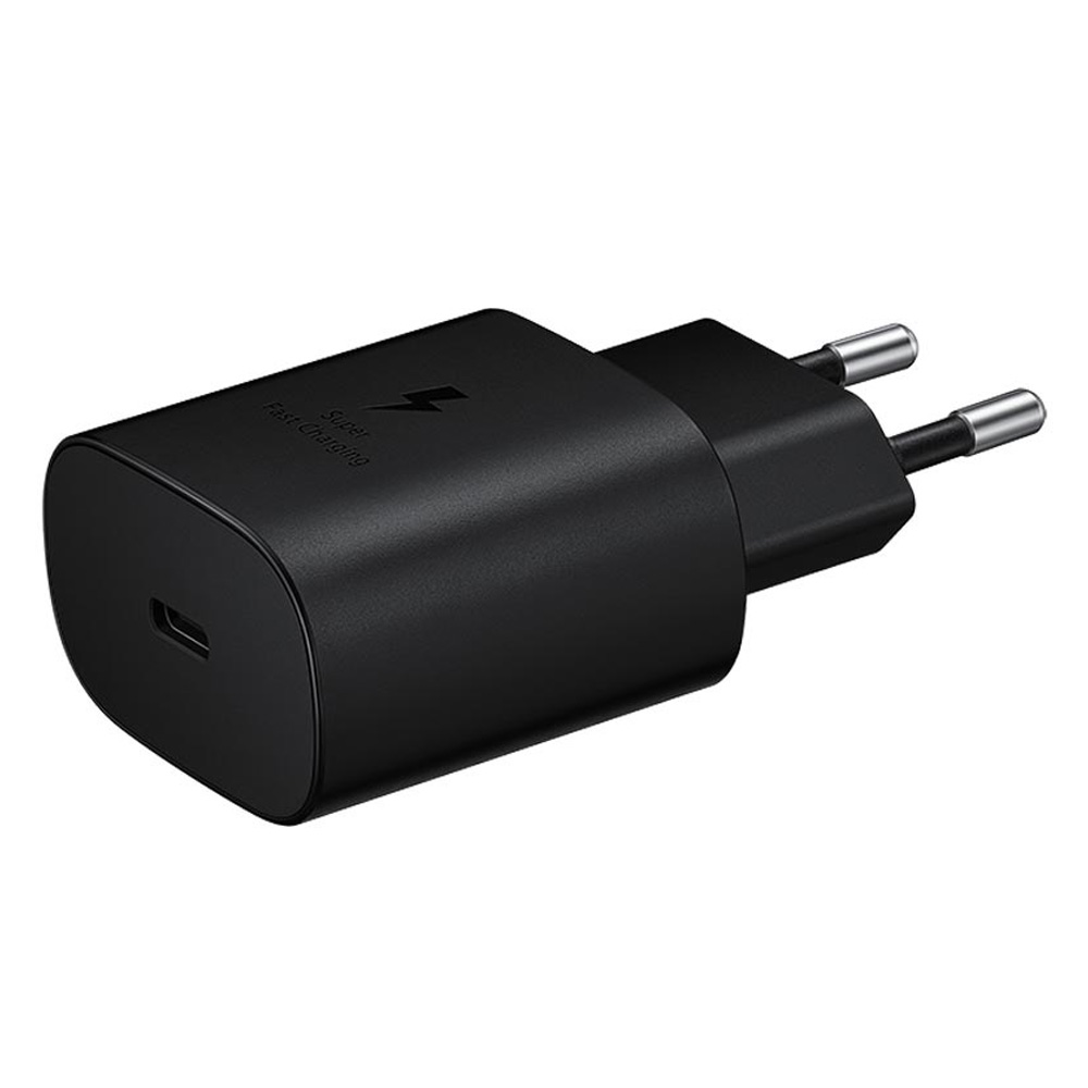 Super brzi kucni punjac 25W Tip C dzek, crni
