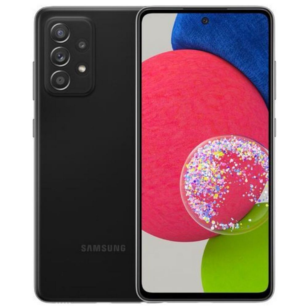 Refubrished mobile phone Samsung A52s 6/128GB Awesome Black DS 5G Grade-A