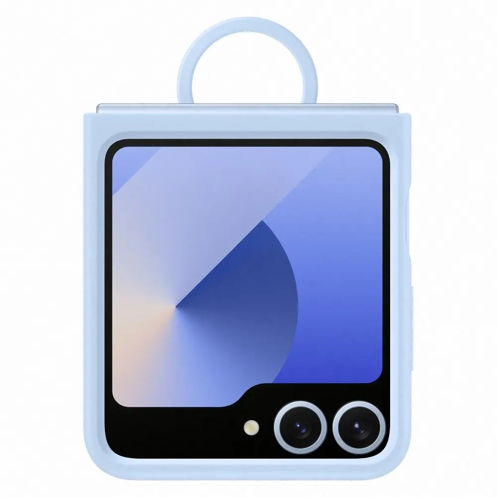Samsung silikonska maska za Flip6+ prsten,plava