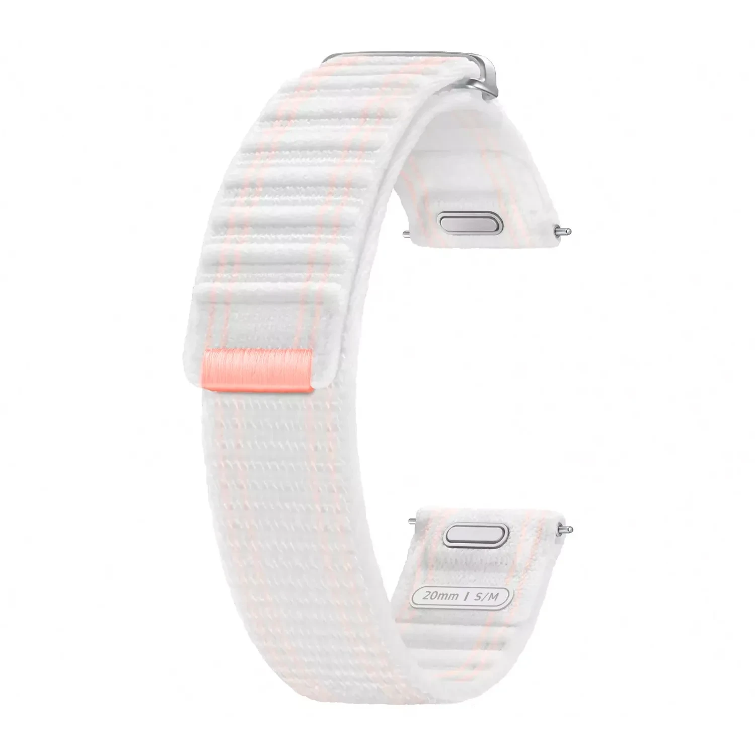 Samsung platneni kais za Galaxy Watch 7 roze bela (S/M)