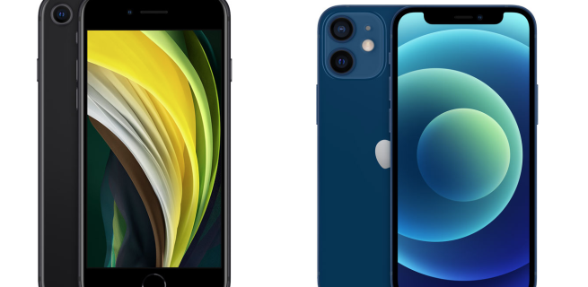 Apple iPhone 12 mini vs iPhone SE