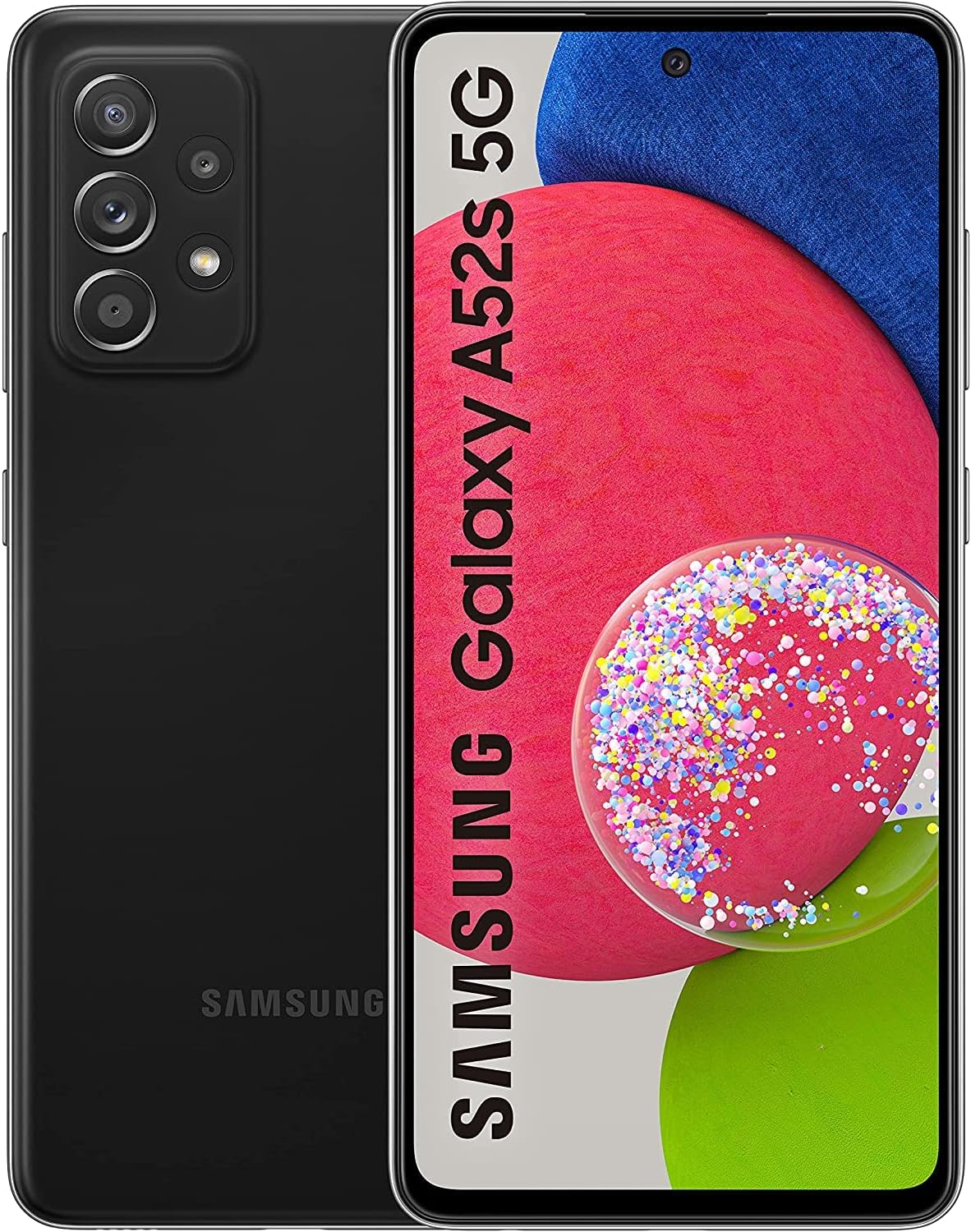 Refubrished mobile phone Samsung A52s 6/128GB Awesome Black DS 5G Grade-D
